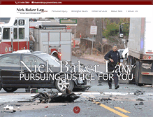 Tablet Screenshot of injurylawindiana.com